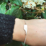 Rowing Chain Bracelet - Strokeside Designs Rowing jewelry- Rowing Gifts Ideas- Rowing Coach Gifts