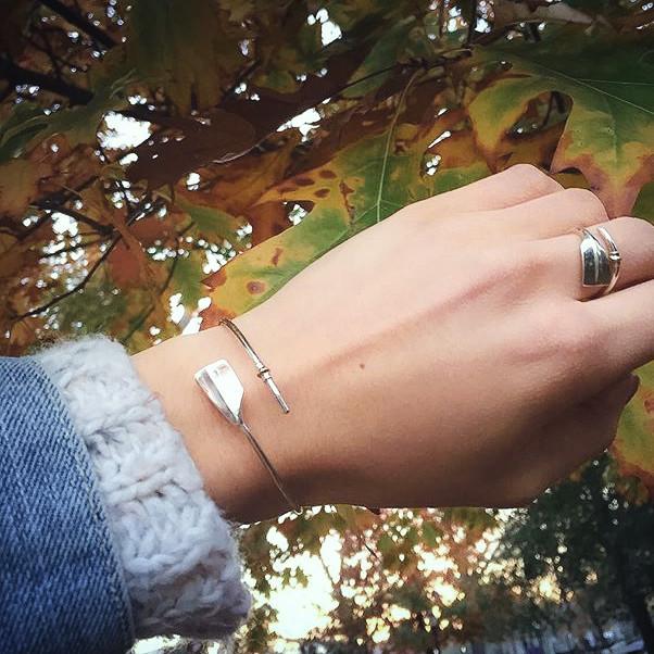 Rowing Cleaver Oar Ring - Strokeside Designs Rowing jewelry- Rowing Gifts Ideas- Rowing Coach Gifts
