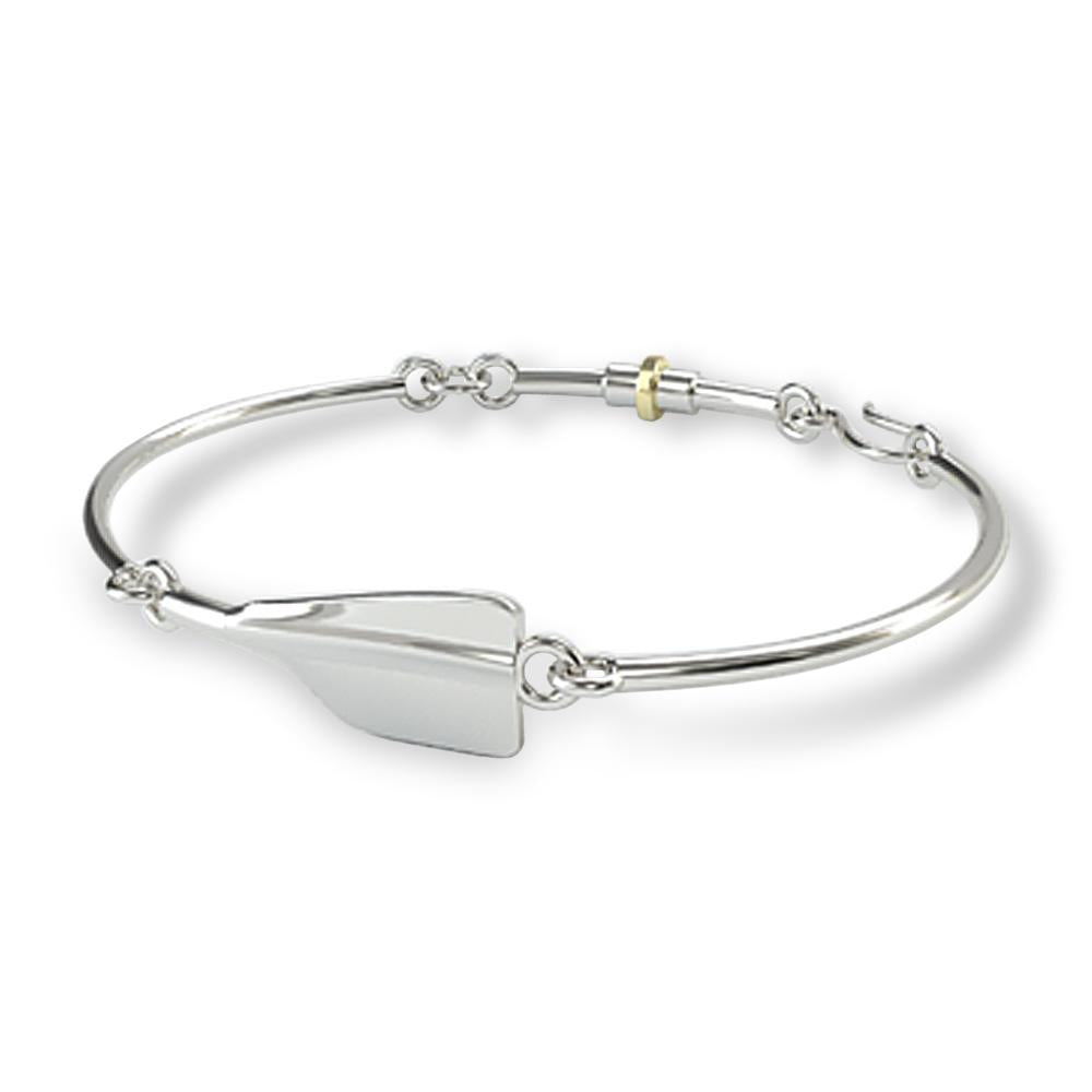 Rowing Cleaver Oar Women's Bracelet II - Strokeside Designs Rowing jewelry- Rowing Gifts Ideas- Rowing Coach Gifts