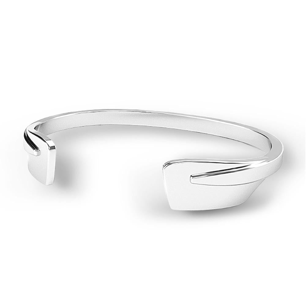Rowing Cuff Bracelet- Two Oars - Strokeside Designs Rowing jewelry- Rowing Gifts Ideas- Rowing Coach Gifts