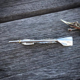 Rowing Cleaver Oar Tie Tack - Strokeside Designs Rowing jewelry- Rowing Gifts Ideas- Rowing Coach Gifts