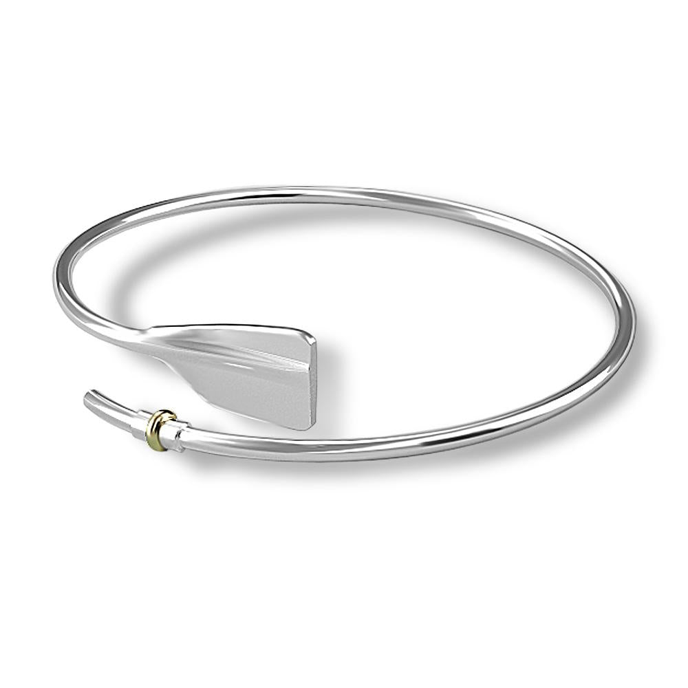 Rowing Bent Oar Bracelet - Strokeside Designs Rowing jewelry- Rowing Gifts Ideas- Rowing Coach Gifts