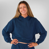 Custom Cloud Cropped Hoodie