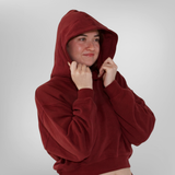 Custom Cloud Cropped Hoodie