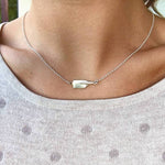 Rowing Chain Necklace - Strokeside Designs Rowing jewelry- Rowing Gifts Ideas- Rowing Coach Gifts