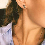 Rowing Cleaver Oar Stud Earrings - Strokeside Designs Rowing jewelry- Rowing Gifts Ideas- Rowing Coach Gifts