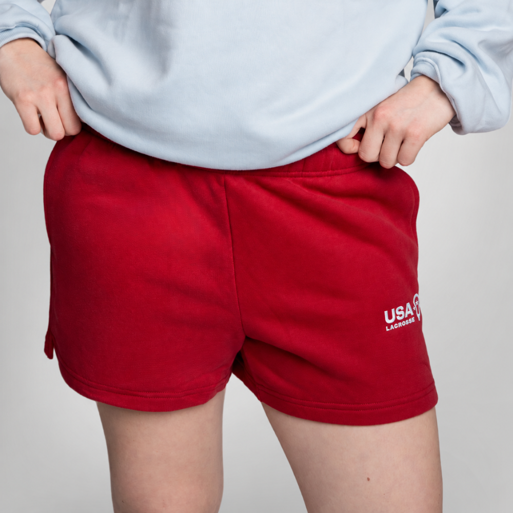 USA Lacrosse Sweatshorts