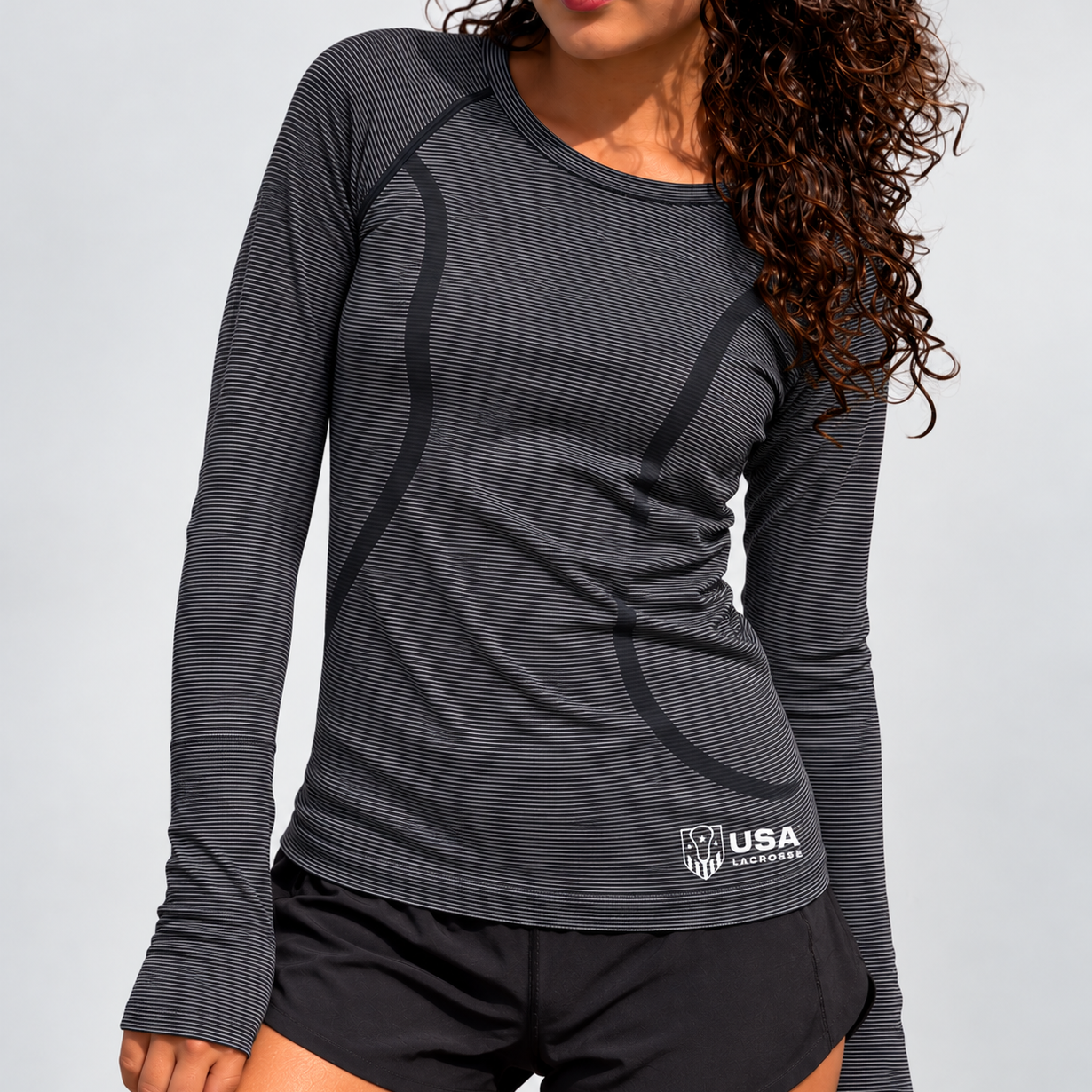 Knitted Agility Long Sleeve USALacrosse Women’s