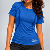Knitted Agility Short Sleeve USALacrosse Women’s