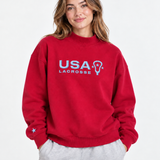 USALacrosse Mockneck Sweatshirt