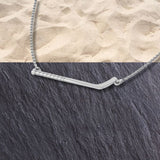 Ice Hockey Stick Necklace