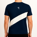 TCRC Men's Base Layer Short Sleeve UPF50+ Navy