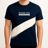 TCRC Men's Base Layer Short Sleeve UPF50+ Navy