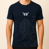Oak Neck Academy Men's Short Sleeve - Navy