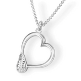 Save 20%! Lacrosse Special Heart Pendant+ Earrings Gift Set