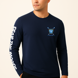 UBC Men's Base Layer Long Sleeve UPF50+ - Navy