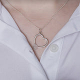 Tennis Heart Pendant