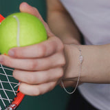 Tennis Racket Chain Bracelet