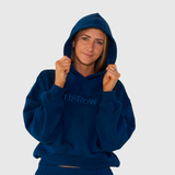 Women's Cozy Cloud Crew Blue