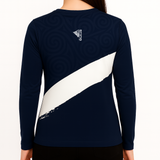 TCRC Women's Base Layer Long Sleeve UPF50+ Navy