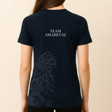 Oak Neck Academy Women's Short Sleeve - Navy