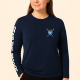 UBC Women's Base Layer Long Sleeve UPF50+ - Navy