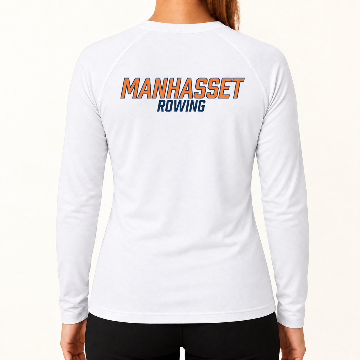 Manhasset Crew Women's Base Layer Long Sleeve UPF50+ – back view