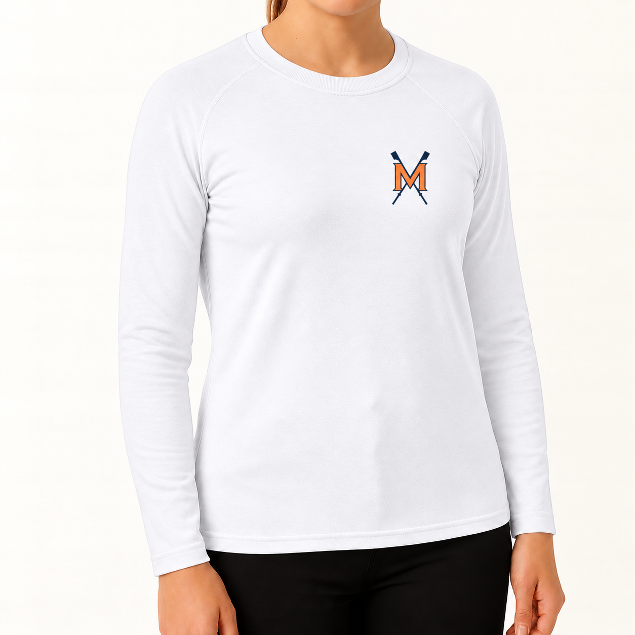 Manhasset Crew Women's Base Layer Long Sleeve UPF50+ – front view