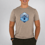 Arctic Classic Regatta Bamboo Men's Tee — Coffee front