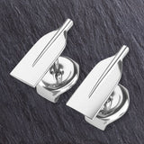 Canoe Paddle Stud Earrings