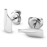 Rowing Cleaver Oar Stud Earrings - Strokeside Designs Rowing jewelry- Rowing Gifts Ideas- Rowing Coach Gifts