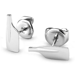Rowing Cleaver Oar Stud Earrings - Strokeside Designs Rowing jewelry- Rowing Gifts Ideas- Rowing Coach Gifts