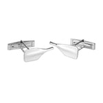 Rowing Cleaver Oar Cufflinks - Strokeside Designs Rowing jewelry- Rowing Gifts Ideas- Rowing Coach Gifts