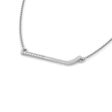 Ice Hockey Stick Necklace