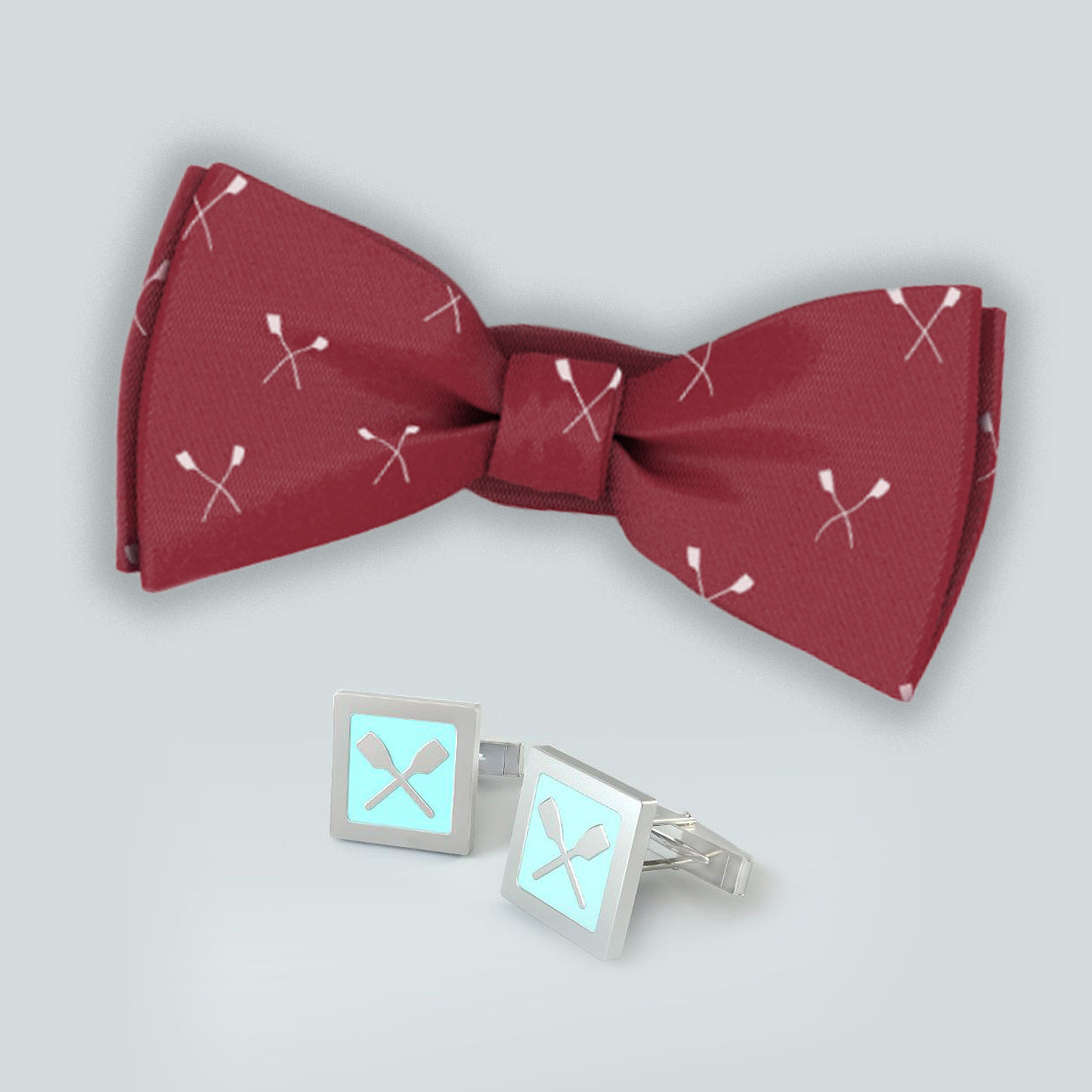 Save 24%! Rowing Bowtie and Quadrato Cufflinks Special Bundle