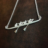 Rowing Four Necklace