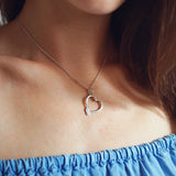 Rowing Heart Pendant