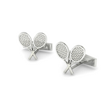 Tennis Double Racket Cufflinks