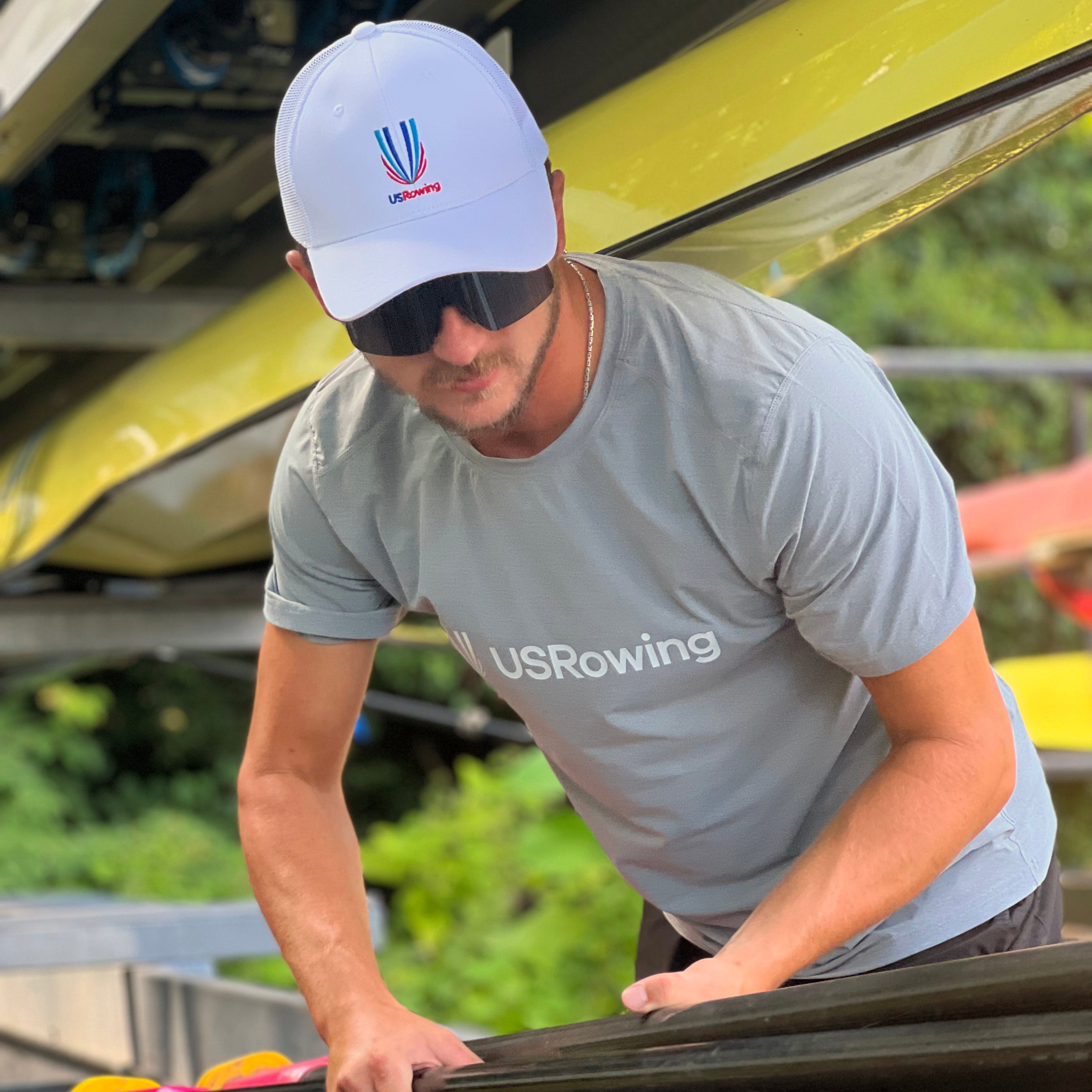 Hat USRowing Trucker